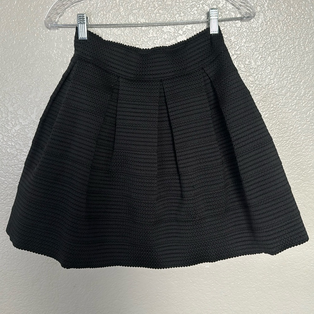 Express Black Pleated Skirt Size S